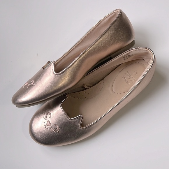 balletcore rose gold kitty flats - Picture 5 of 6